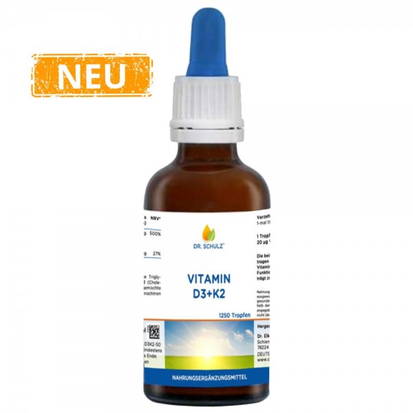 VITAMIN D3+K2 TROPFEN